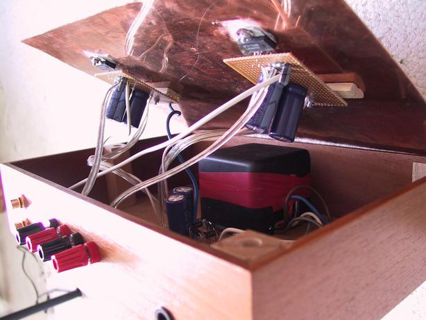 inside of the amp